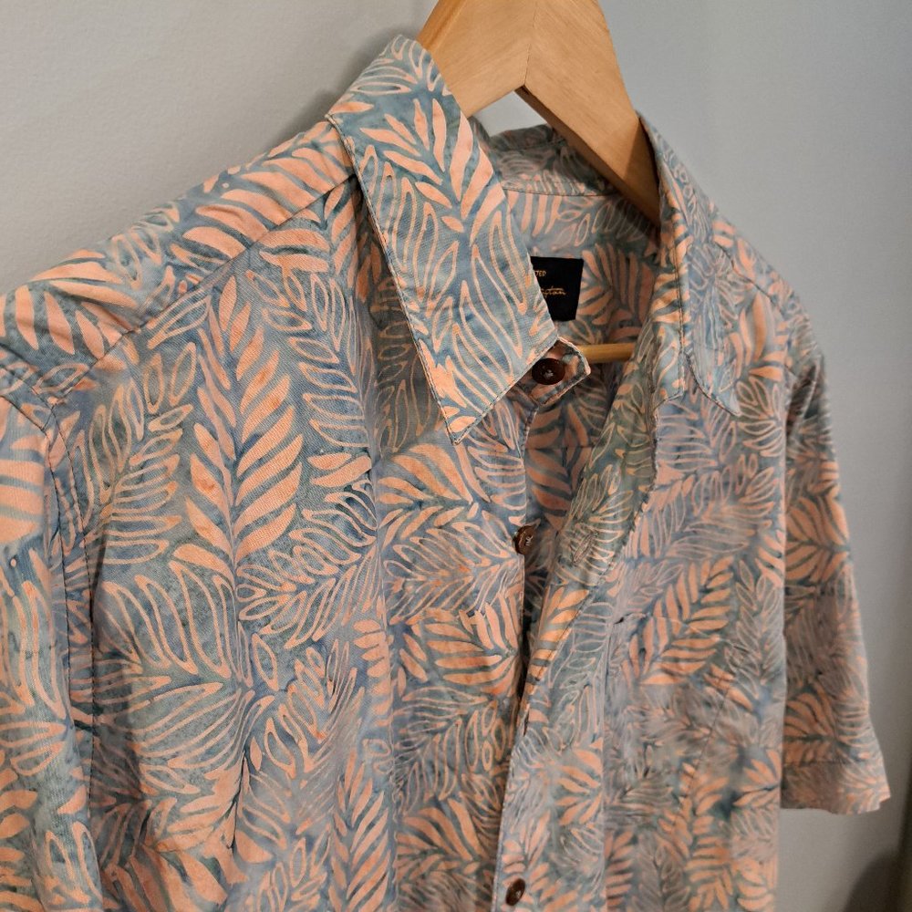 Pete Huntington men's Bali medium short sleeve button down shirt